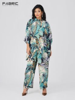 Ladies Co-Ord Set – Multiple Color Print