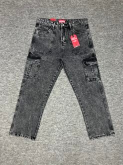 6 POCKET DENIM BAGGY (Deep Ash)