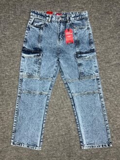 Six Pocket Denim Beggy (MIDDLE SKY)