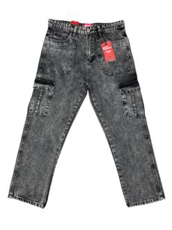 DENIM BAGGY - MIDDLE ASH