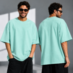 Premium Drop Shoulder T-Shirt –  LIME GREEN