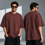 Premium Drop Shoulder T-Shirt – COFFEE