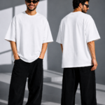 Premium Drop Shoulder T-Shirt – White